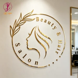 Hot Sales Custom Letter Signs Acrylic Mirror Wall Stickers 3D Effect Alphabet Wall Decorations DIY Home Decor