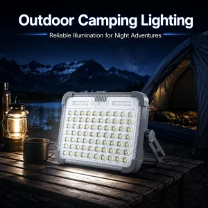 Hot Sales Emergency HeadSolar Floodlight Lamp 200w Rechargeable 7200mah Portable Outdoor Floodlight Solar Work Light