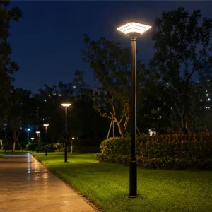 Hot Selling Courtyard LED Bollard Light AC220V 50W Outdoor Waterproof Solar Garden Lights for Villa