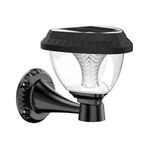 Hot Selling IP65 Waterproof Solar Wall Light High Efficiency Remote Control LED for Courtyard Balcony Park 1 Year Warranty
