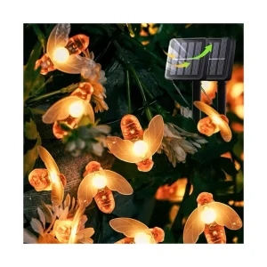 Hot Style Solar Bee Garden Light Outdoor Solar Garden Decoration Lamp Lights Waterproof Swaying Lights