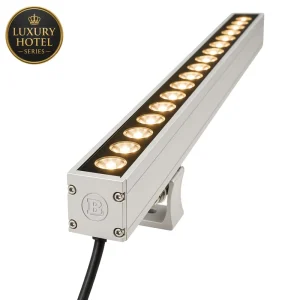Hotel Facade LED Wall Washer IP65 Warm White 3000K RGBW 36W Linear Light for Building Exterior