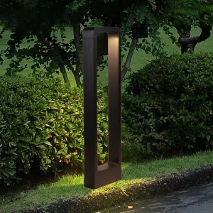 Hotel Pillar Lighting Modern Decoration Waterproof IP65 10W Aluminum Electric Post Bollard Outdoor Led Garden