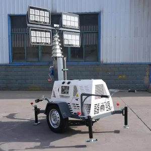 Hydroponic Tower Lights Trade Mobile Light Tower Trolley Led signal Tower Light