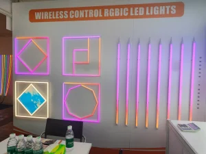 ICRGB Integrated LED Tube Synchronized Whole Group Lighting Mode Unified Multi-Segment Control ETL CETL Certified Modern Design