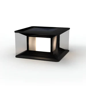 IP44 LED Solar Aluminum Alloy Glass Outdoor Garden Patio Light High CRI