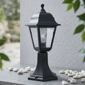 IP44 Outdoor Garden Lamp Gate Pillar Light with Induction Lamps AC100-240V for Landscape & Garden Use