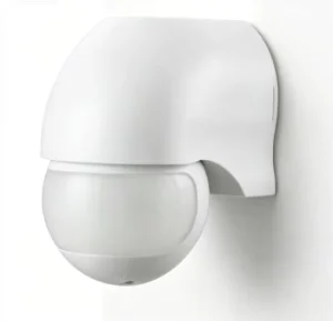 IP44 Outdoor Infrared Motion Detector Switch, 180°, 110-240V, Max 1200W/300W, Adjustable Lux and Time, Wall Lighting Control