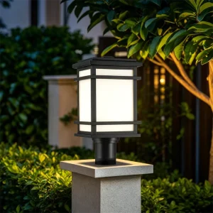 IP44 Waterproof LED Aluminum Modern Pillar Light for Outdoor Garden Landscape