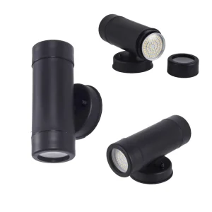 IP65 10W LED Wall Lamp Plastic Adjustable Polycarbonate Diffuser Waterproof Outdoor Garden Porch Light up and Down