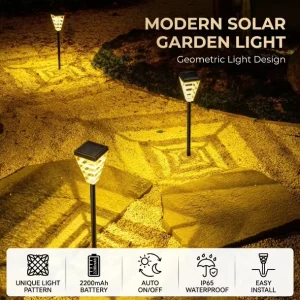 IP65 3000K Solar Powered Outdoor Garden Lights Solar Lights for the Garden Waterproof Led Pathway