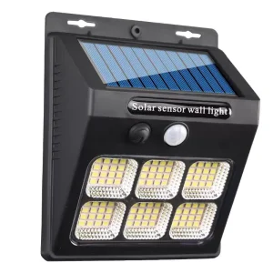 IP65 ABS Modern LED Solar Wall Lamp 800mA 1200mA Motion Sensor 3 Modes Security Light Waterproof for Outdoor Garden Warehouse