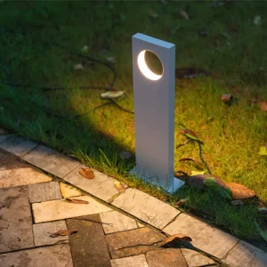 IP65 AC Powered Aluminum Body LED Lamp Pillar Decorative Vertical Brass Garden Outdoor LED Lawn Light
