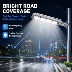 IP65 AC85 265V LED Street Light 100W 300W Modular for Pole Mount Garden Road Use 120 Beam Angle 3000K 6500K Color Temp