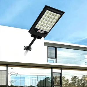 IP65 All-in-One Solar Street Light 80W 100W 120W 220lm/W High Lumen Parking Lot Road Light with PIR