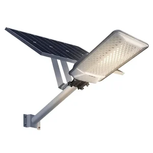 IP65 Aluminum Alloy 300W Solar Battery LED Street Light Remote Control 360 Beam Angle 6000K Daylight CE Certified Road 1-Year