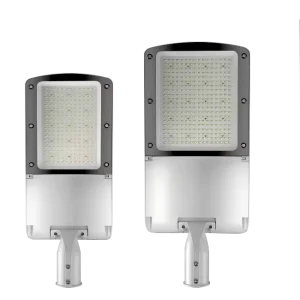 IP65 Aluminum PC LED Parking Lot Street Light 150W-250W AC100-305V Adjustable Angle 6000K Remote Control 75×160 Beam Ra70 CE