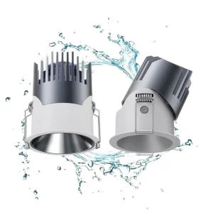 IP65 Antiglare Die-Cast Aluminum 12W Recessed LED Wall Washer Downlight for Hotels