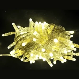 IP65 Christmas Outdoor Warm White Yard Lights Garden Landscape LED Holiday Fairy Decorative String Lights