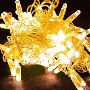 IP65 Garden Holiday Outdoor Multicolor Fairy Lights Landscape Warm White Yard LED Christmas String Lights