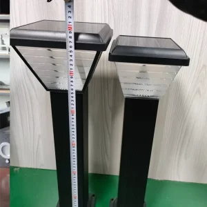 IP65 Gate Light Pillar Outdoor Pillar Solar Lights Solar Garden Lights for Outdoor High Brightness