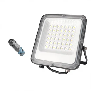 IP65 IK08 10W 300W LED Outdoor Flood Lights CRI 80 High Bright Adjustable Beam Aluminum Material for Garage Building Facades