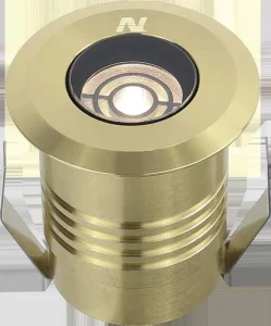 IP65 IK10 Heavy Duty Brass Buried Underground Lamps 12V 24V AC/DC Outdoor LED In-Ground Lights for Landscape Lighting