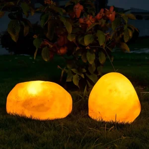 IP65 LED Outdoor Garden Landscape Decorations Street Christmas Motif 3D Artificial Luminous Night Glowing FRP Lamp