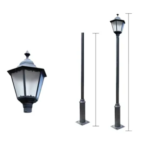 IP65 LED Solar Garden Wall Lamp Outdoor AC Power for Road & Yard Lighting Street Lights