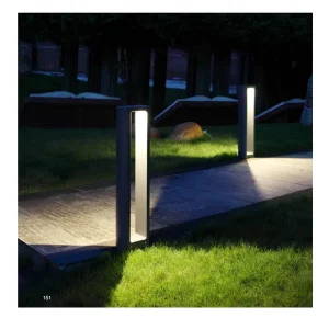 IP65 Led Aluminum Outdoor Luxury Garden Lamp Waterproof Lawn Light Modern Landscape 30cm 60cm High Bollard Lighting