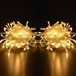 IP65 Multicolor Outdoor Garden Lights Landscape Yard LED Holiday Warm White Christmas Decorative String Lights