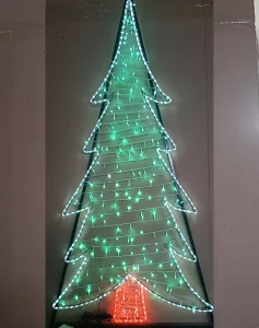IP65 Outdoor 2D LED Motif Light Christmas Trees Christmas Light Decorative Lighting