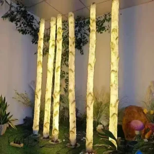 IP65 Outdoor Birch Branch Decorative LED Lights for Festivals & Christmas Events White Garden & Street Lighting