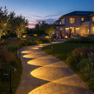 IP65 Outdoor Ground Decorative Light Waterproof Garden Solar Landscape Light