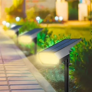 IP65 Outdoor Solar LED Garden Light Patio Solar Wall Light 3W Pathway Spot Lights
