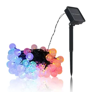 IP65 Outdoor Waterproof LED String Light Garland Patio Vintage Solar String Lights