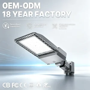 IP65 Outdoor Waterproof Road Lamp Die-cast Aluminum LED Street Light 100W 150W 200W 300W for Parking Lot