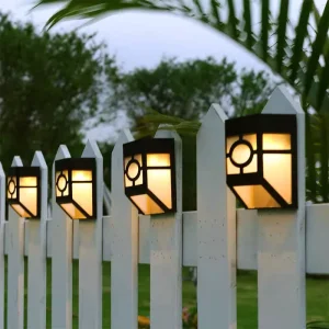 IP65 Outdoor Waterproof Solar Wall Garden Lights Lightweight Retro Home Fence Landscape Garden LED Wall Solar Lights