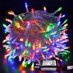 IP65 Outdoor Yard Christmas Warm White Garden Lights Landscape LED Holiday Fairy Decorative String Lights