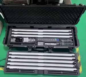 IP65 RGBW Wireless DMX LED Pixel Tube Bar with Battery for DJ Stage, Party, and Event Lighting