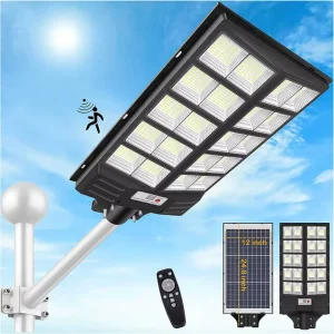 IP65 Remote Control Solar LED Street Light for Garden and Road Use