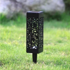 IP65 Solar Garden Lawn Lamp LED Warm White Rechargeable Light Sensor Water-Resistant Small