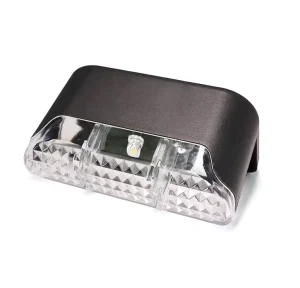 IP65 Solar Garden Lights ABS LED Street Wall Railing Stair Step Waterproof Outdoor Lighting 8-10H