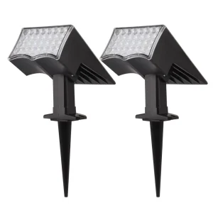 IP65 Solar LED Ground Light Outdoor Waterproof Garden Light Lawn Spotlight Wall Light