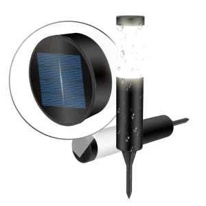 IP65 Solar Pathway Lights 80x400mm Battery Powered Stainless Steel LED Waterproof Outdoor Garden Lighting 10-15 Hours