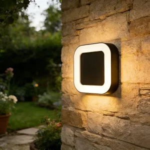 IP65 Waterproof 12W Black LED Wall Outdoor Wall Light for Villa Garden Exterior Lighting