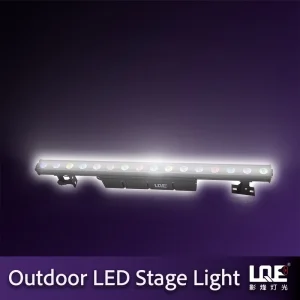 IP65 Waterproof 16 x 10W RGBW 4-in-1 LED Wall Washer, DMX512/RDM Stage Wash Light, 3m Cables, Outdoor, Ra90, 50,000 Hours
