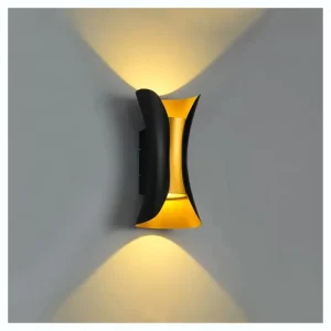 IP65 Waterproof 30W Dual-Head LED Outdoor Aluminum Wall Light with Up/Down Lighting for Hotels and Gardens
