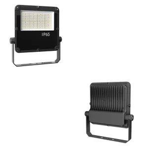 IP65 Waterproof 5-Year Warranty 2700-6500K Color Temp Area Lighting AC85-277V 100W Slim Body LED Flood Light Aluminium Housing