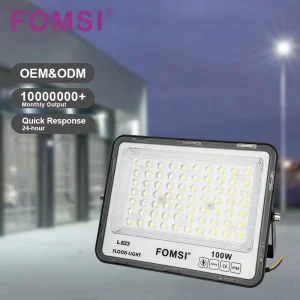 IP65 Waterproof 50W-300W LED Aluminum Floodlight Efficient Heat Dissipation Outdoor High Lumen Flood Light for Stadium